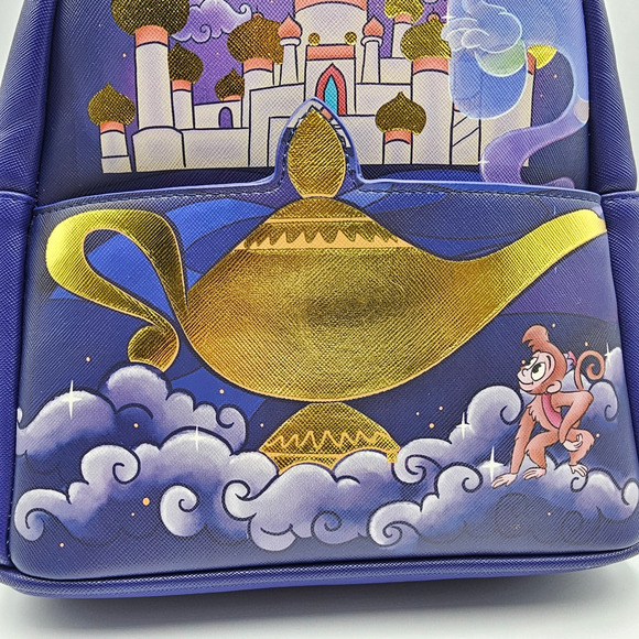 Loungefly Disney Aladdin Princess Jasmine Castle Mini Backpack